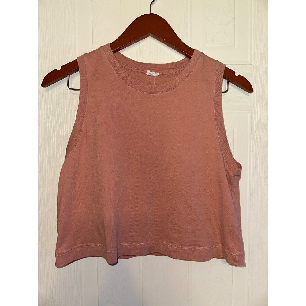 Wilfred Free Sleeveless Crop Tank Top Size Small